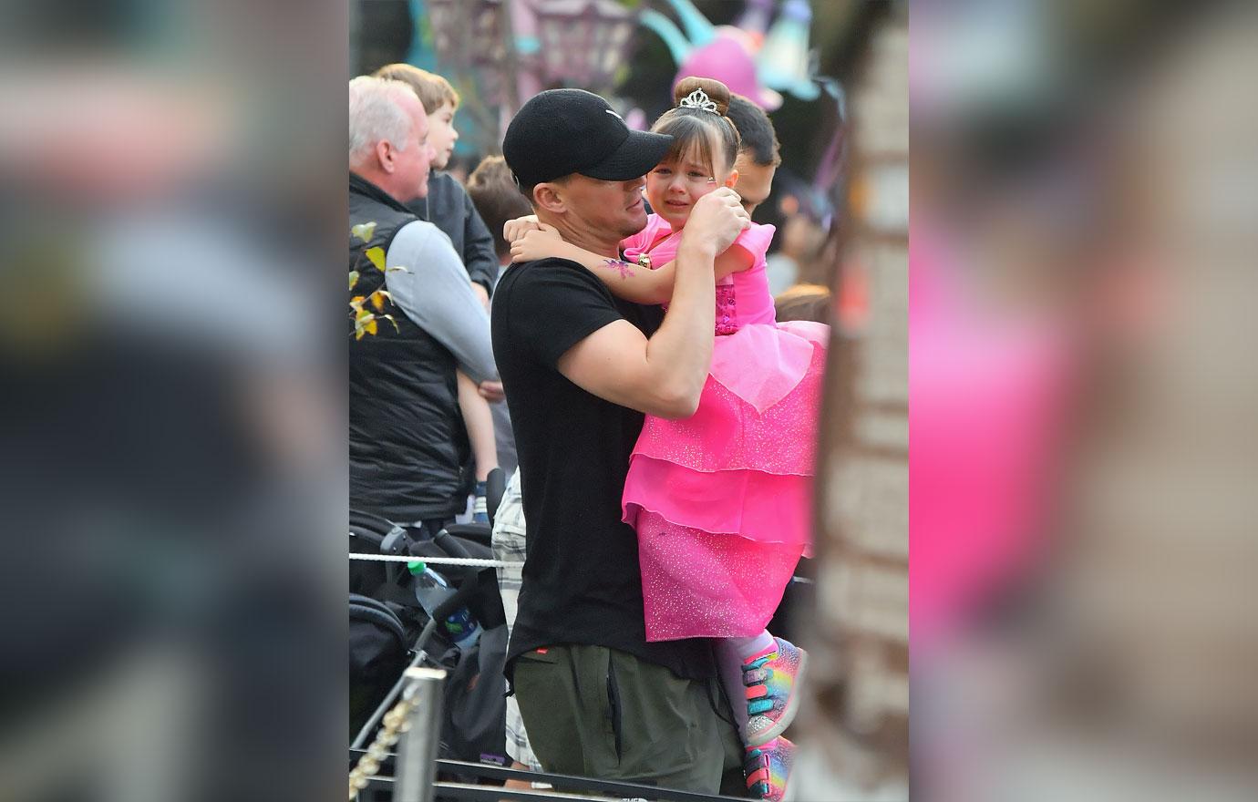 Divorcing Channing Tatum Visits Disneyland With Daughter