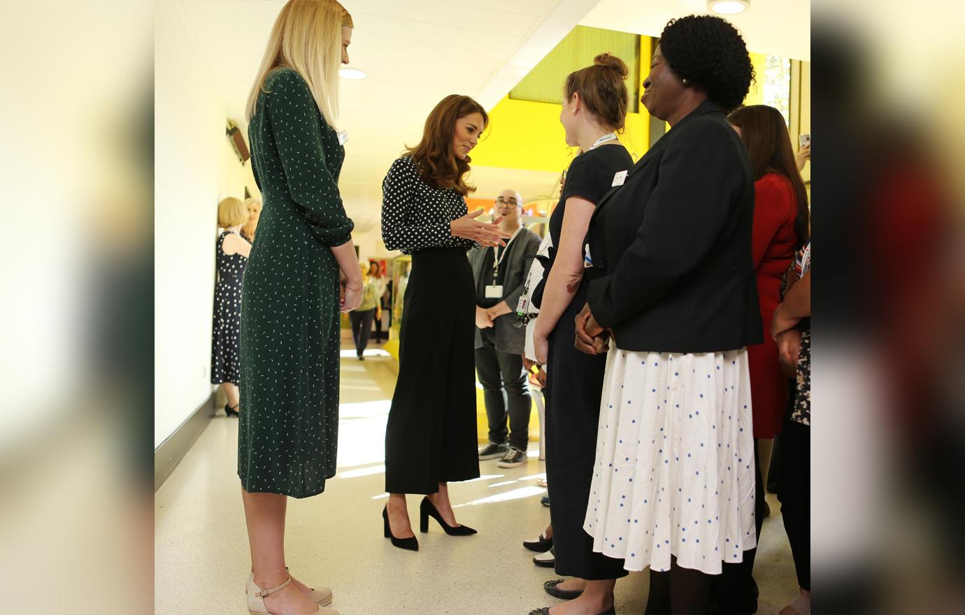 Duchess Kate Middleton Dressed Casual As She Visited Sunshine House Children and Young People's Health and Development Centre in London