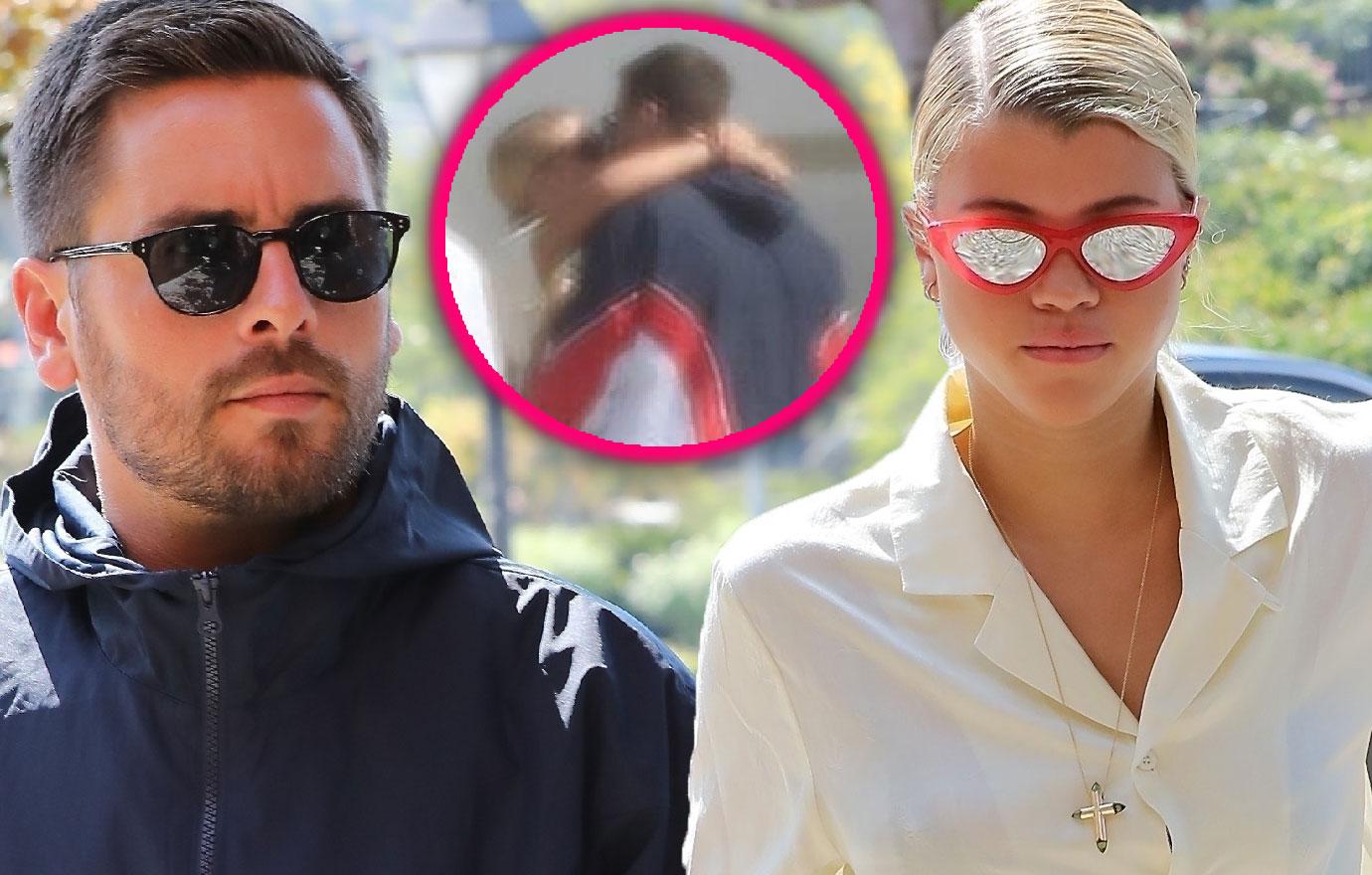 Scott Disick And Sofia Richie Have Private Jet PDA