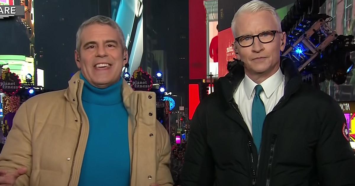 cnn anderson cooper andy cohen nye special trolled by twitter bots drunken rant