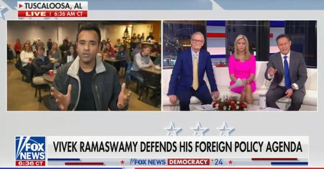 fox news brian kilmeade mocks vivek ramaswamy bonehead ukraine policy