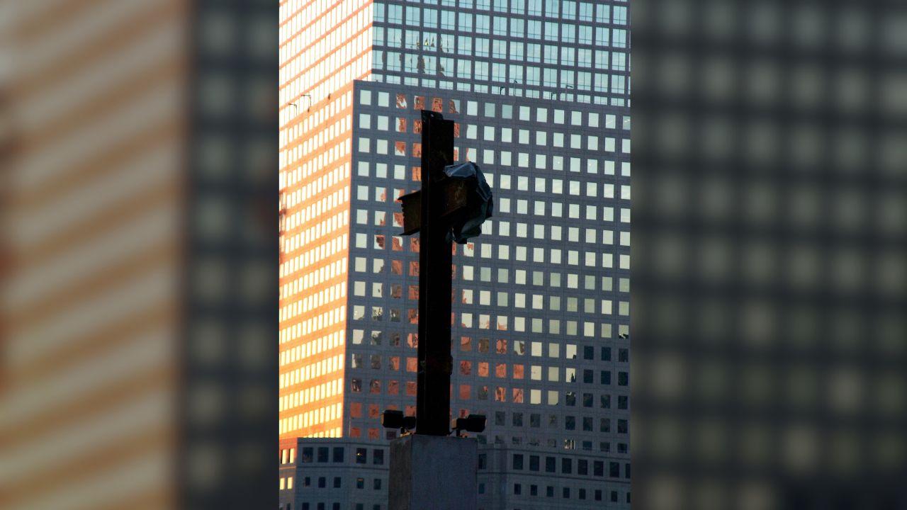 Frank Silecchia discovered the 17-foot steel cross amid the wreckage of Ground Zero.