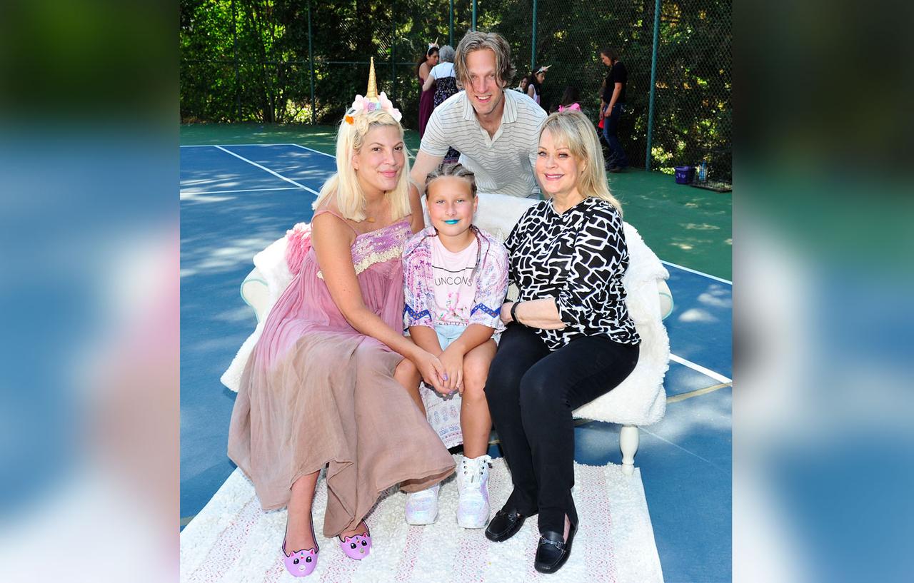 Tori Spelling Throws Daughter Unicorn Birthday Party – Amid Money Crisis