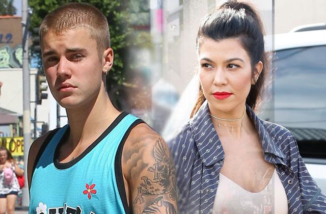 //kourtney kardashian justin bieber living together