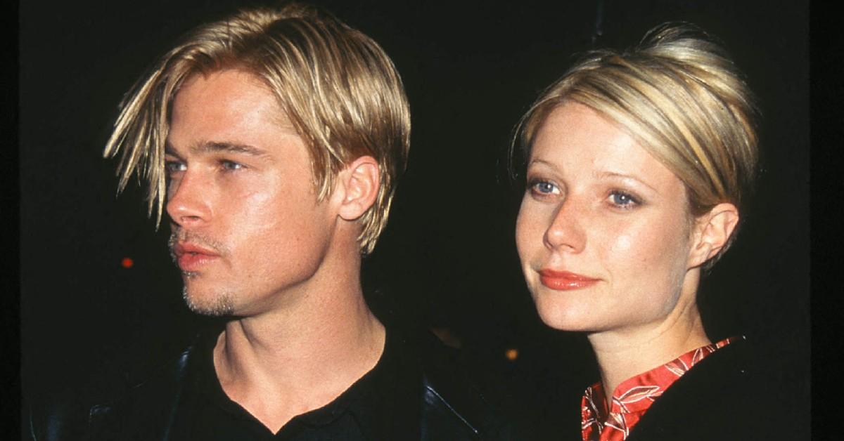 Photo of Brad Pitt and Gwyneth Paltrow 