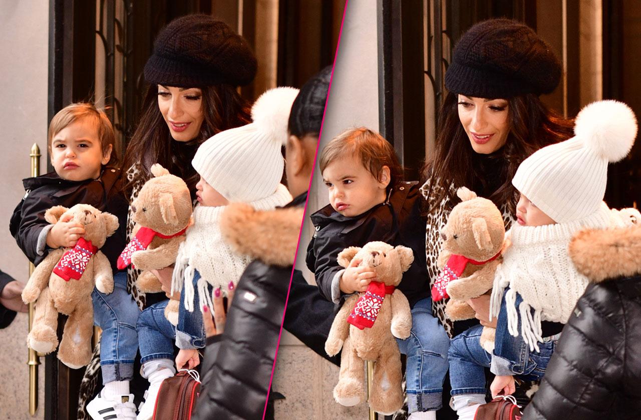 Meet and Amal Clooney’s twins. Now they are six. So lovely! CUTE