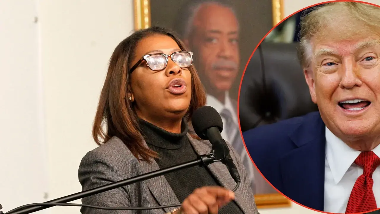 New York Attorney General Letitia James is accused of threatening a former Assistant Attorney General.