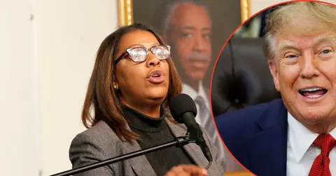 New York Attorney General Letitia James is accused of threatening a former Assistant Attorney General.