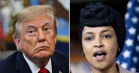 President Trump, IIahn Omar