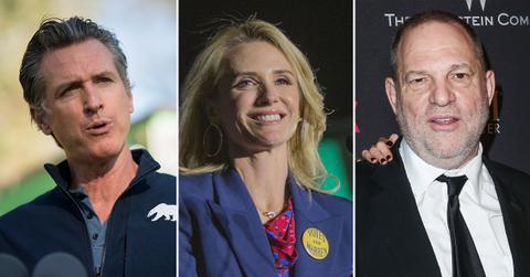 gavin newsom his wife harvey weinstein pp