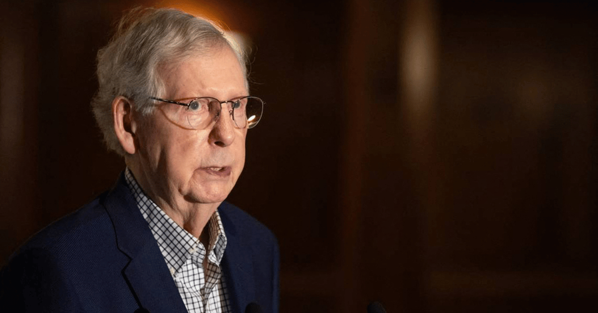 mitch mcconnell clear for work after second freezing incident