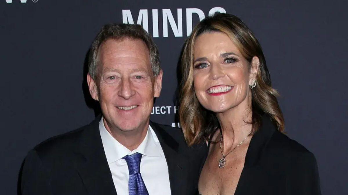 Photo of Savannah Guthrie, Michael Feldman