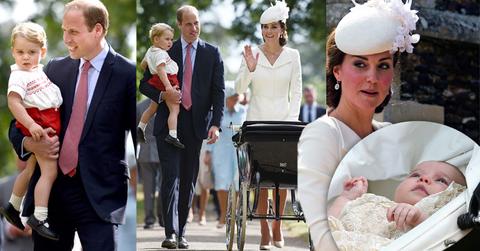 Photos Of Princess Charlotte's Christening