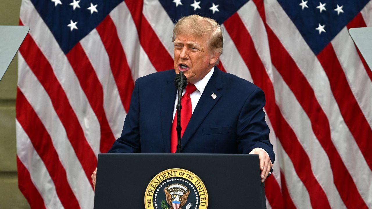 image of President Donald Trump insisted he cannot cheat while playing golf because of his Secret Service detail.