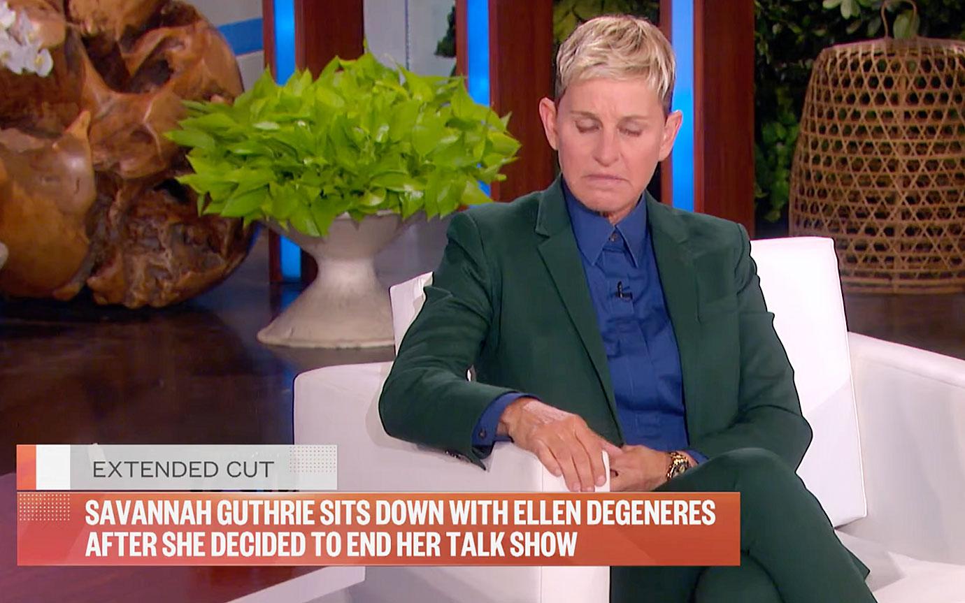 ellen degeneres savannah gurthrie toxic workplace allegations interview talk show today r