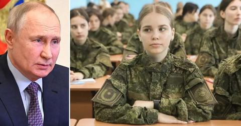 vladimir putin propaganda russian beauty queen schoolgirl ukraine warjpg