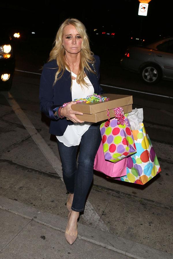 Kim Richards Sad At Kathy Hilton's Birthday Dinner​