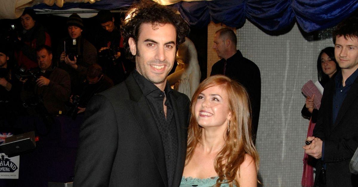 picture of Sacha Baron Cohen and Isla Fisher