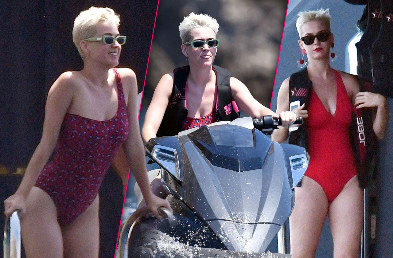 Katy perry sexy swimsuits capri