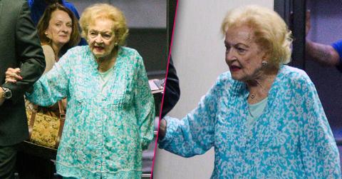 Frail Betty White Makes Rare Appearance