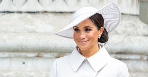 Mystery Patch: Meghan Markle Spotted in California With Warm Clothing