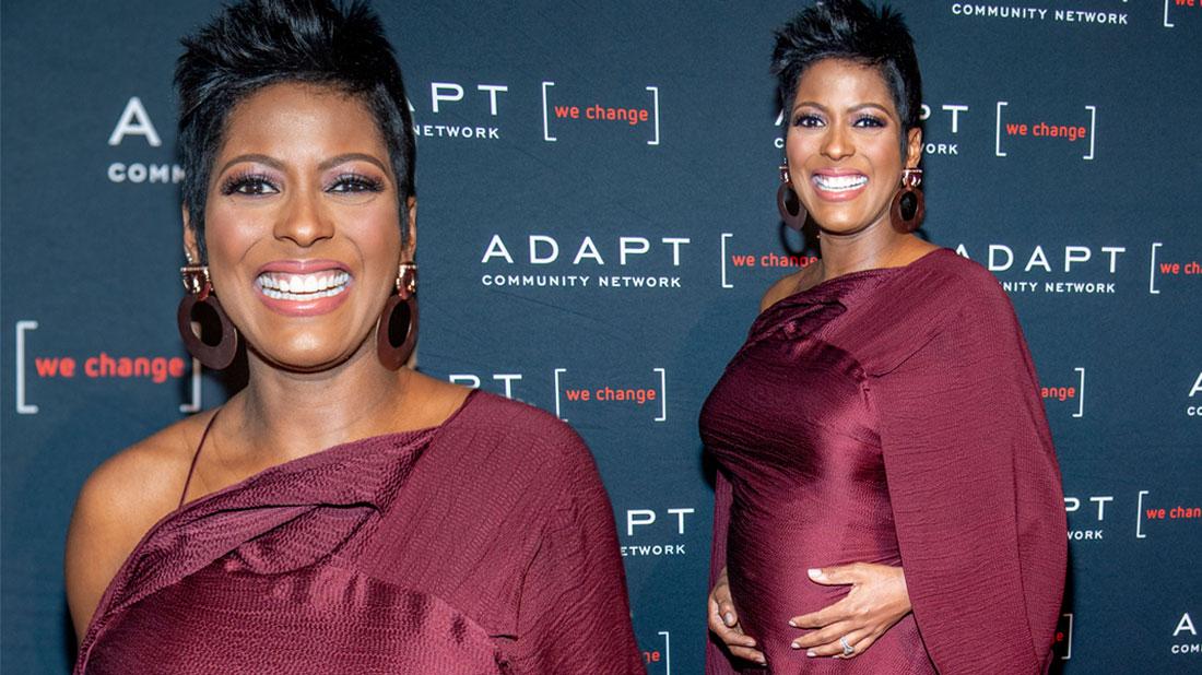 New Mom Tamron Hall Shares First Photo Of Her Newborn Son Moses