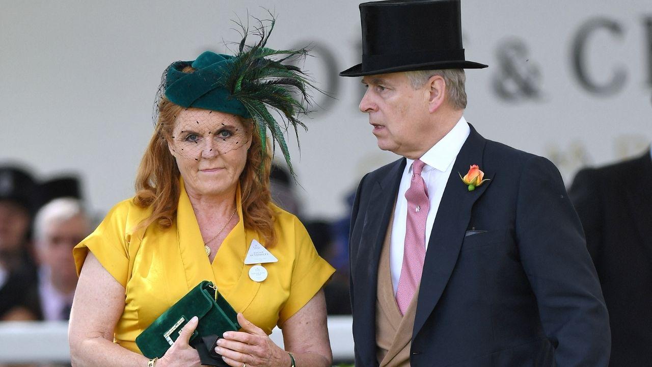 Photo of Sarah Ferguson and Andrew Windsor