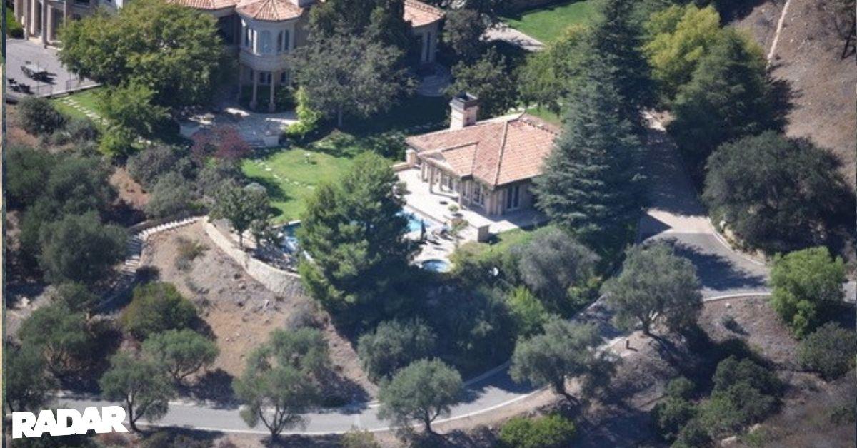 The home features an epic master bedroom, marble bathrooms, a balcony and even two lounges.
