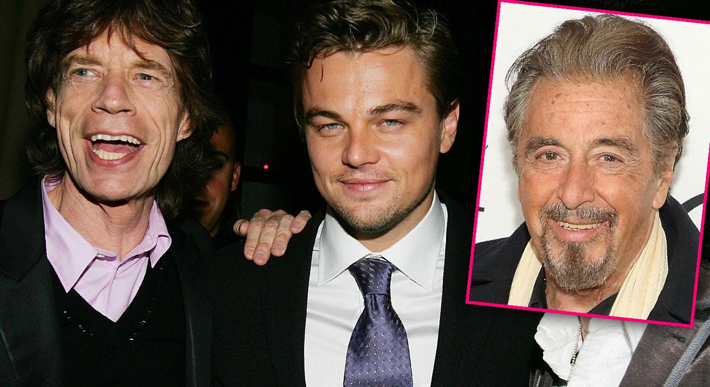 Leonardo DiCaprio Dances With Mick Jagger Al Pacino
