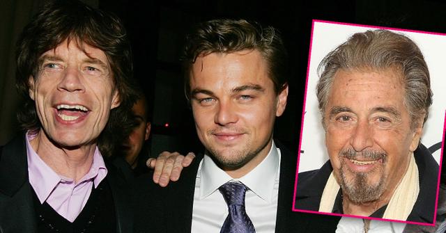 Leonardo DiCaprio Dances With Mick Jagger Al Pacino