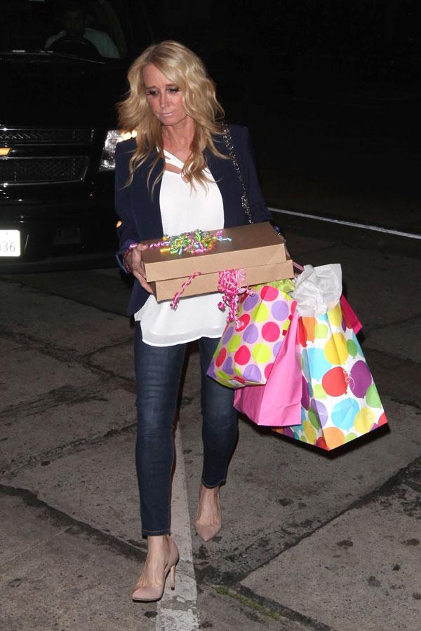 Kim Richards Sad At Kathy Hilton's Birthday Dinner​