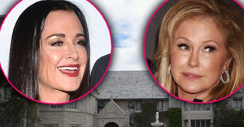 Kyle Richards Kathy Hilton Feud Playboy Mansion