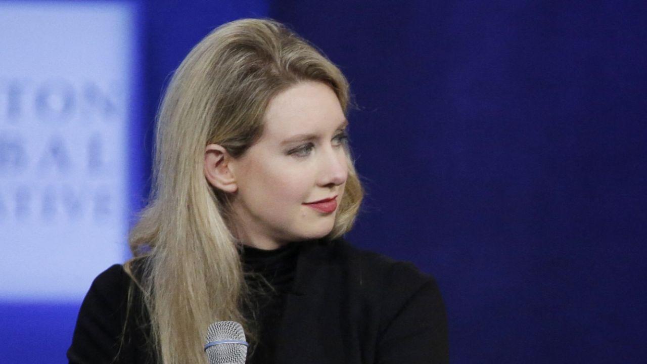 A photo of Elizabeth Holmes
