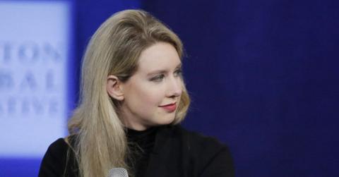 A photo of Elizabeth Holmes