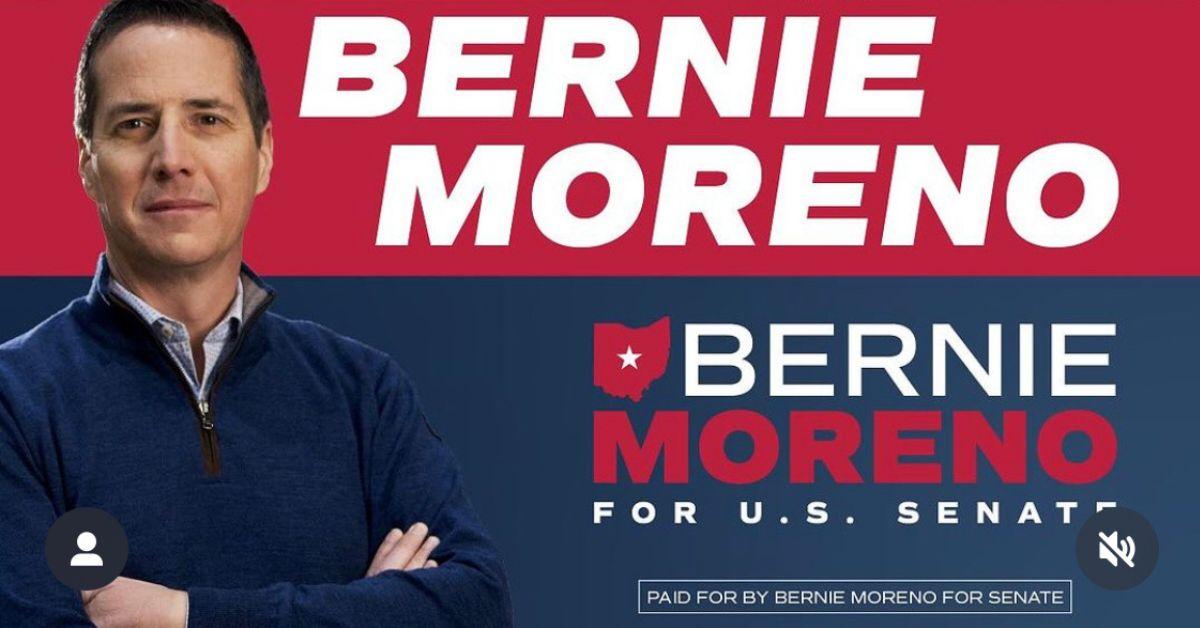 donald trump senate candidate bernie moreno email linked adult website