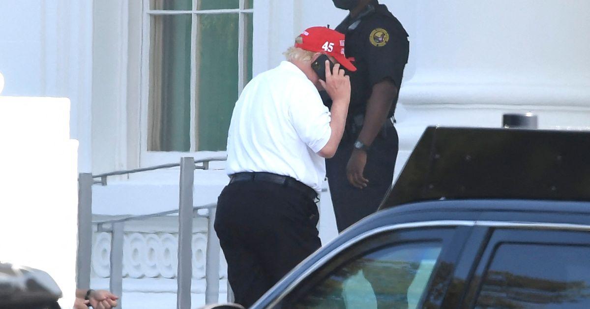 donald trump cell phone