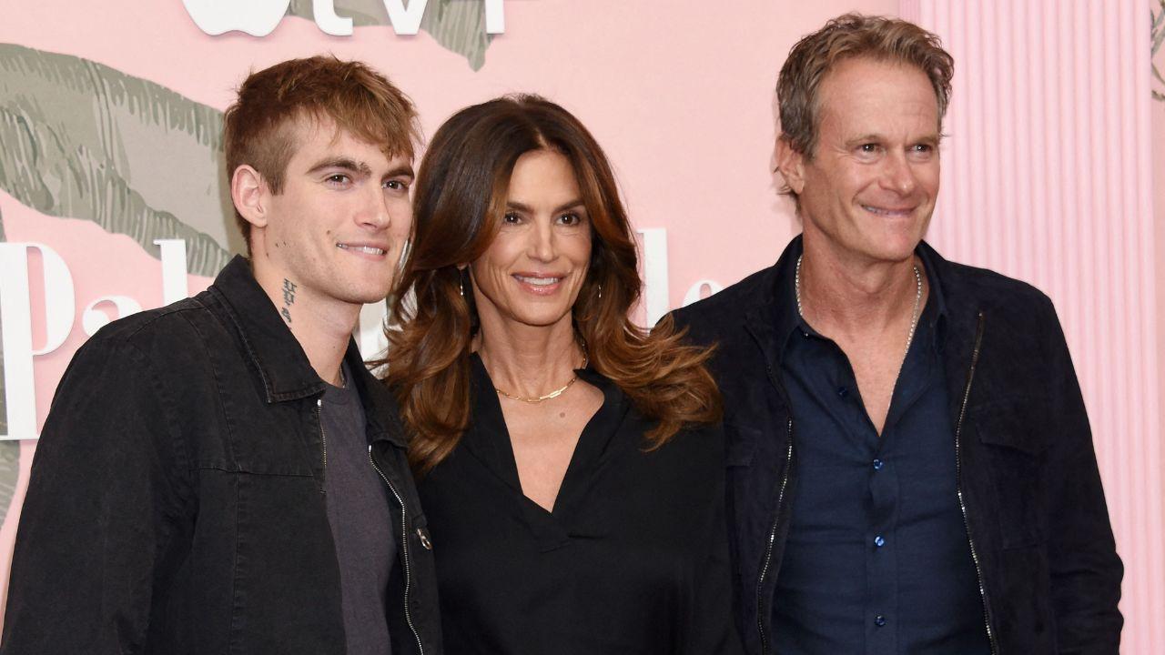 Photo of Presley Gerber, Cindy Crawdord and Rande Gerner