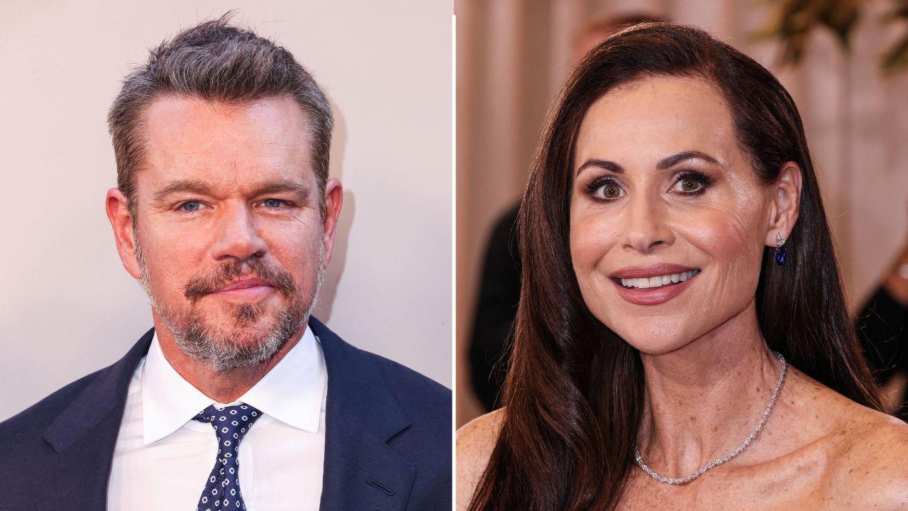 Matt Damon 'rallies around' Minnie Driver following her scary car crash and supports her through recovery.