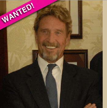 //john mcafee wanted murder