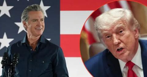 Gov.Gavin Newsom and Prez Donald Trump