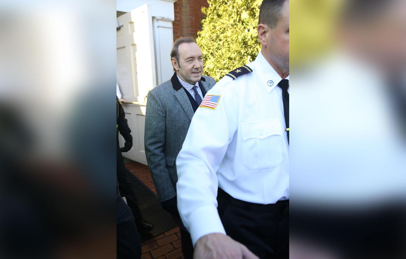 Kevin Spacey Arrives District Court Sexual Assault