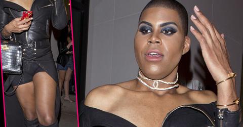 EJ Johnson Weight Loss Cleavage Leather Jacket Shorts Boots Pics