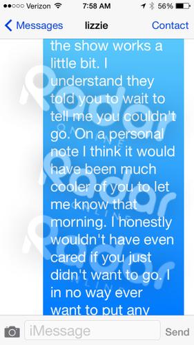 Lizzie Rovsek's Leaked Texts About Tamra Barney