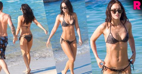 megan fox post baby body hawaii