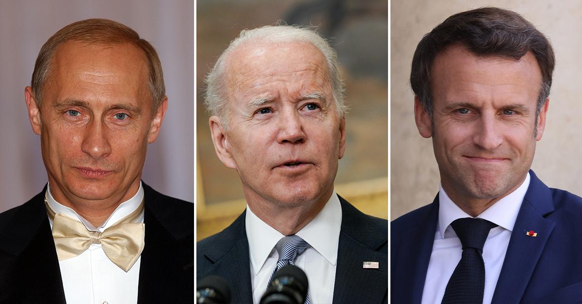 Vladimir Putin Disparages Joe Biden In Call With Emmanuel Macron