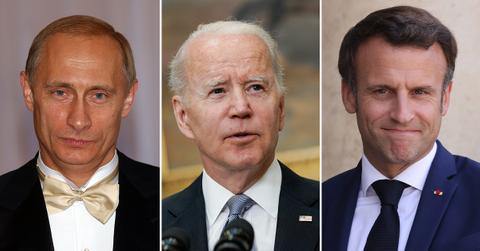 Vladimir Putin Disparages Joe Biden In Call With Emmanuel Macron