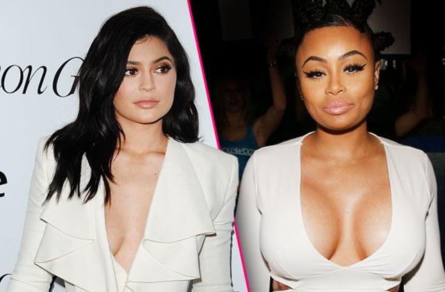 //Kylie Jenner Blac Chyna Feud Wedding White Dresses pp