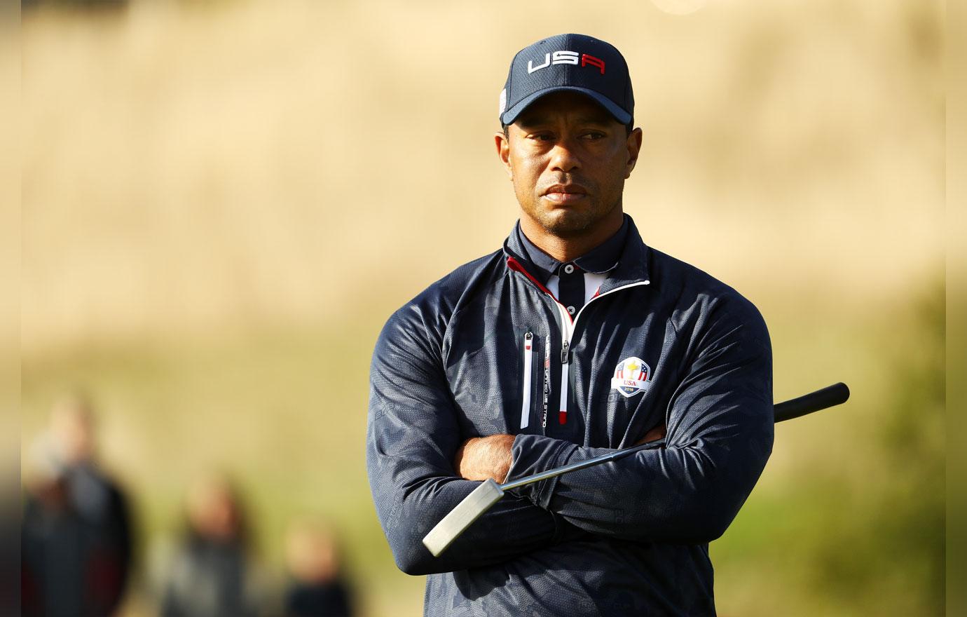 Tiger Woods Galpal Erica Herman Cuddle At Golf Tournament After Financial Scandal