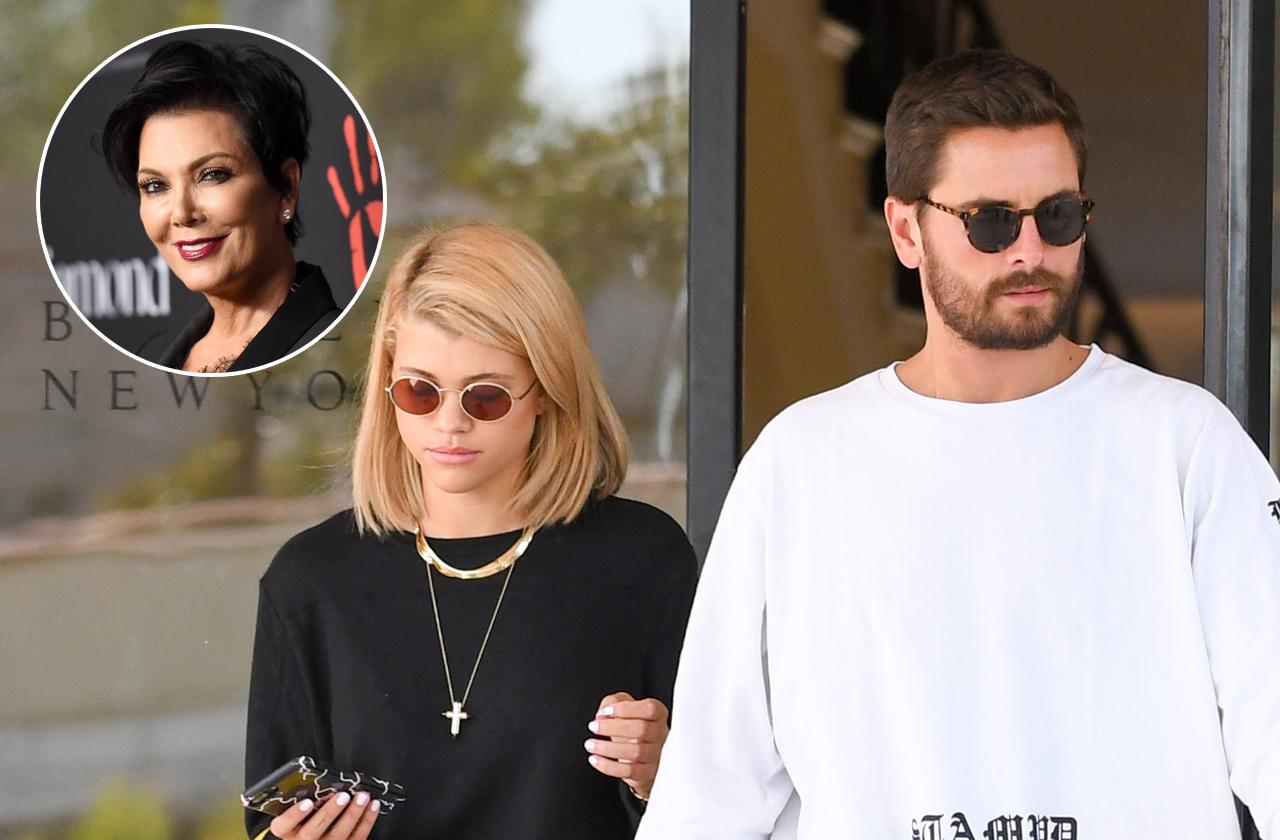 //will scott disick take sophia richie to kris jenner christmas party pp