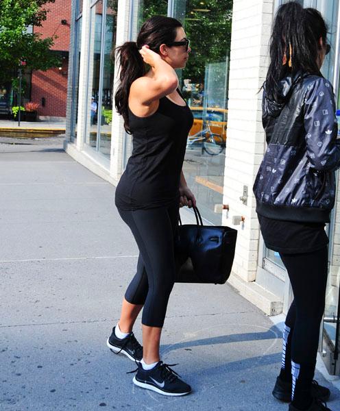 Is She On Kanye's Workout Plan? With 20K 'Gym Bag' In Hand, Kim